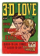 3-D Love #1 VG- 3.5 1953 picture
