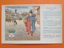 cpa Pub PALDA TABLET illustration FARMER of approx. MOULINS Allier COAT OF ARMS picture