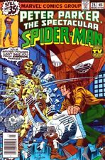 Spectacular Spider-Man (1976) #28 2nd Frank Miller Daredevil Art VF. Stock Image picture