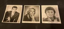 Lot 3 Hollywood Prints 8x10” Patti Page, James Darren Actor Actress picture