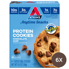 Atkins Chocolate Chip Protein Cookie, Protein Dessert, Rich in Fiber, Low Carb picture
