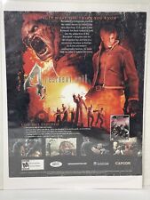 2005 Resident Evil 4 PS2 Gamecube Print Ad/Poster Authentic Official Promo Art picture