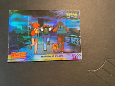 POKEMON 1999 TOPPS MOVIE ANIMATION EDITION MARINA IN CHAOS  FOIL BLUE LOGO NO 14 picture
