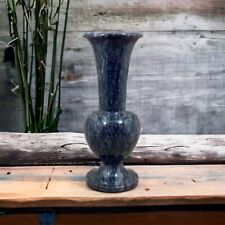 Solid Black Marble Stone Vase picture