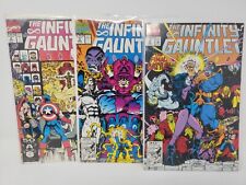 The Infinity Gauntlet 3 Book Lot 2 5 6 Marvel Comics MCU Thanos High Grade picture