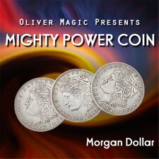 Mighty Power Coin (Morgan Dollar) Magic Tricks Stage Close Up Coin Penetration picture