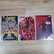 Avengers Forever #1 Cover A 2nd Print Dauterman Marvel Comics 2023 Lot of 3 - NM picture