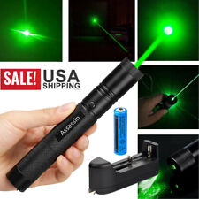 900Miles Green Laser Pointer Pen 532nm Rechargeable 1mw Lazer Beam+Batt+Charger picture