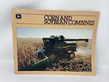 1982 John Deere Corn & Soybean Combines Farming Sales Brochure 47 page picture