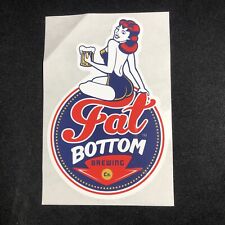 Fat Bottom Brewing Company Sticker Decal Beer Micro Nashville Tennessee TN picture
