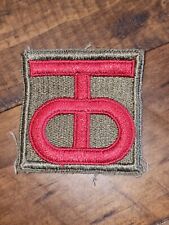 WWII US Army 90th Infantry Division Cut Edge Patch L@@K picture