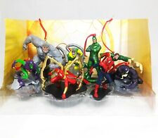 Disney Spider Man Deluxe 8pc Christmas Ornaments Figure Set Goblin Venom Doc Ock picture