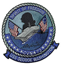 USS George Washington CVN-73 Patch – Sew On, 4.5