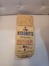 Hershey's Sugar Paper Bag 1960-64 Rare Vintage  picture
