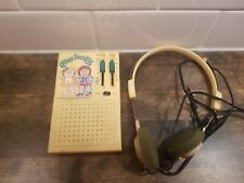 Vintage Cabbage Patch Kids AM Handheld Radio With Headphone Jack 1983. TESTED picture