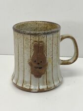 Vintage UCTCI Clay Pottery Bunny Rabbit Mini 3D Mug / Cup 3