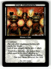 BattleTech Star Formation 1997 CCG Wizards of the Coast picture