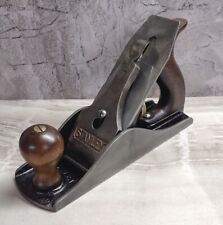 Vtg. Stanley Bailey No. 4-1/2 Smooth Bottom Bench Plane - Type 18 Carpentry Tool picture