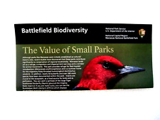 Manassas Battlefield Biodiversity National Park Service Unigrid Brochure Map picture