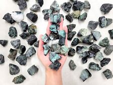 Rough Emerald Crystal Stones Bulk Wholesale Gems Crystals for Tumbling & Healing picture