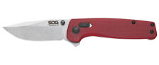 SOG Knives Terminus XR Crimson Red G-10 Carbon Steel TM1023-BX Pocket Knife picture