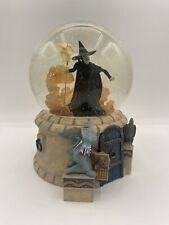 wizard of oz snow globe music box Wicked Witch Of West, Very Rare Vintage 2000’s picture