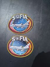 RARE NASA DLR SOFIA STRATOSPHERIC OBSERVATORY INFRARED ASTRONOMY PATCH & Sticker picture