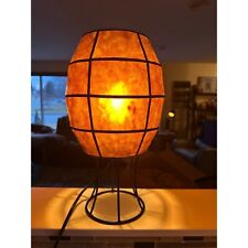 Vintage Amber Bee Hive Table lamp picture