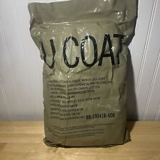 U Coat JSLIST Military Overgarment Coat Chemical Protective SIZE LARGE REGULAR picture