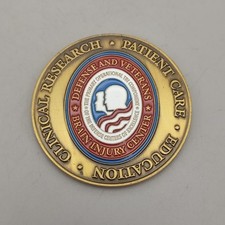 Defense and Veterans Brain Injury Center Challenge Coin picture