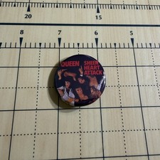 Queen - 1.25” Button Pin | Sheer Heart Attack | Freddie Mercury | Rock Pins picture