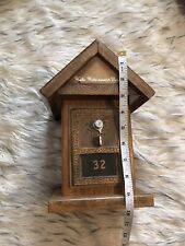 1955 Wooden Post Office Box Bank picture
