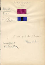 ROBERT BADEN-POWELL - AUTOGRAPH WITH CO-SIGNERS picture