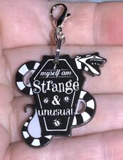 Acrylic Beetlejuice Betelgeuse Strange Charm Zipper Pull & Keychain Add On Clip picture
