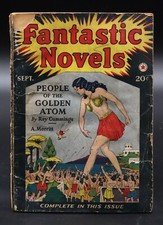 Fantastic Novels (1940) Sept 1940 Ray Cumming Frank Paul Art & Cover GD/VG picture