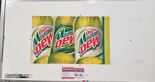 Diet Mountain Dew Bottles Sign Advertising Art Work Bottle Three 20 Ounces 2016 picture