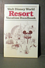 1989 Walt Disney World Resort Vacation Handbook - NEW - Rates, Info, Phone #s picture