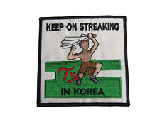Keep On Streaking In Korea Patch picture