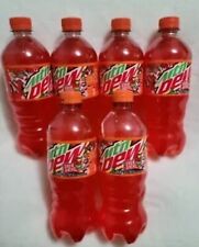 OVERDRIVE MOUNTAIN DEW BRAND NEW LIMITED 20OZ BOTTLES 6 COUNT RARE CASEYS picture
