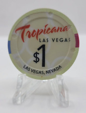 Tropicana Hotel Casino Las Vegas Nevada 2012 $1 Chip D0418 