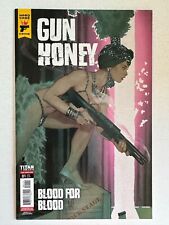 GUN HONEY: BLOOD FOR BLOOD #1 (NM), 1st Printing, Titan 2022, Adam Hughes Cover picture