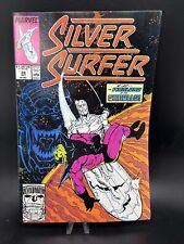The SILVER SURFER #28 Oct Marvel Comics 1989 Warlord Of The Skrulls picture