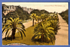 Audubon Place 1913 Postcard New Orleans Street picture