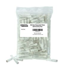 TarGard Original Disposable Cigarette Filters - Clear - Bulk Bag of 100 Filters picture