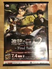 Novelty Attack On Titan 2 Eren Mikasa Levi B2 Size Poster picture