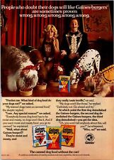 1976 Gaines Burgers Moist & Meaty Canned Dog Food Without The Can picture