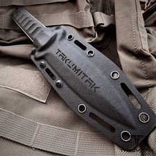 Takumitak 11" D2 Blade Full Tang Tactical Knife Kydex Sheath Fixed Blade Knife picture