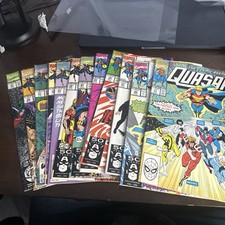 Lot of (12) Quasar #17, 20-21, 24-25, 27-33 Marvel Comics 1989 VF/NM - Fun Run picture