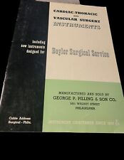 Vtg Cardiac-Thoracic Vascular Surgery Instruments Catalog Baylor Surgical Servic picture
