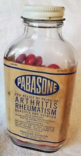 Vintage Pabasone Arthritis Medicine Bottle With Label picture